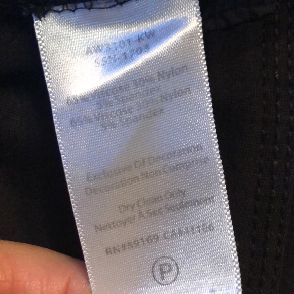 ATM Stretchy High waist straight leg zipper hem, pockets front & back pants - Picture 12 of 12